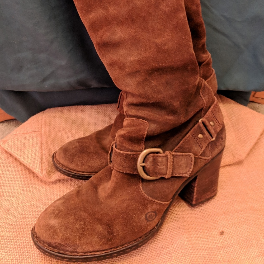 BORN Knee High Boots